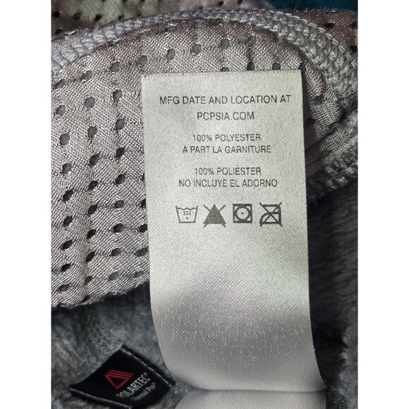 Patagonia Re-Tool Pullover Sweater Snap-T Fleece Gray Teal Size Medium - Picture 6 of 6